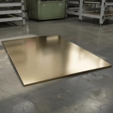 Лист латунный горячекатаный 12х1250х2500 мм Л63 ГОСТ 2208-2007