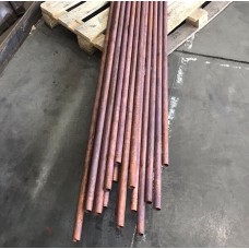 Труба медная бесшовная мягкая тонкостенная 10х1 мм М1М ГОСТ 617-2006